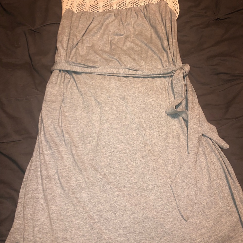 Gap crochet T-shirt dress